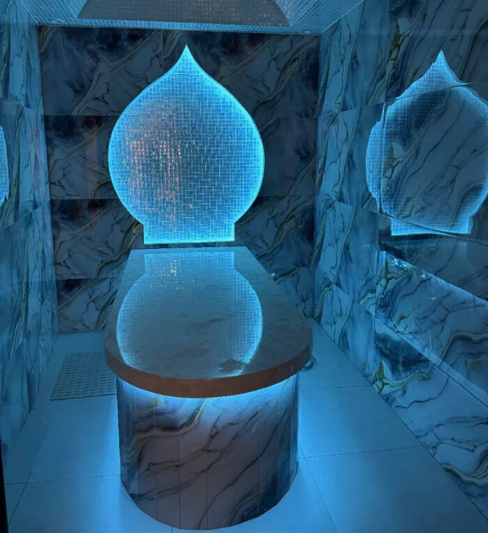 Moroccan bath (hammam) at Rover European Spa, Abu Dhabi